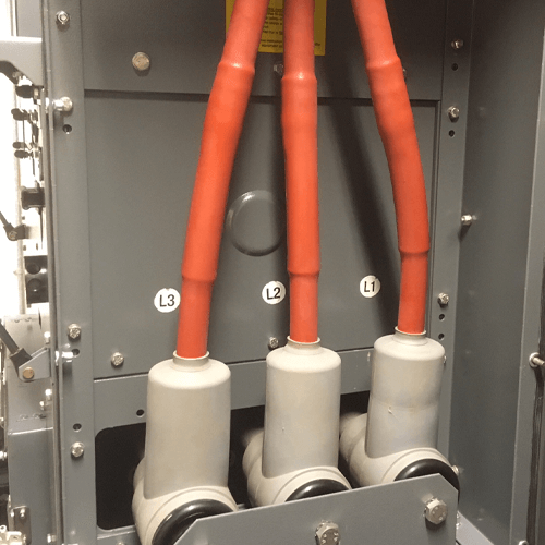 inside an Electrical High Voltage system